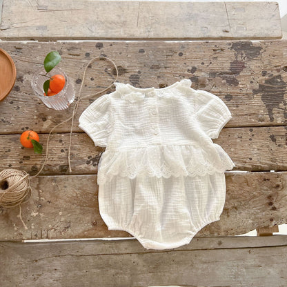Baby Girls Gauze Skirt Baby Girls Onesie