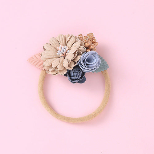 Floral Decoration Elastic Hair Tie