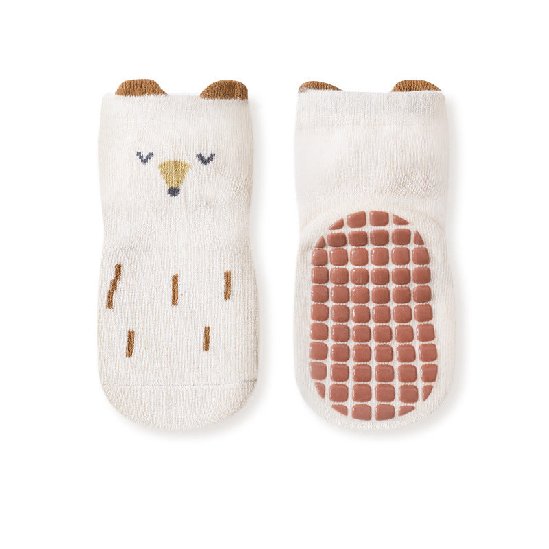 Cartoon Graphic Non-Slip Floor Socks In Autumn