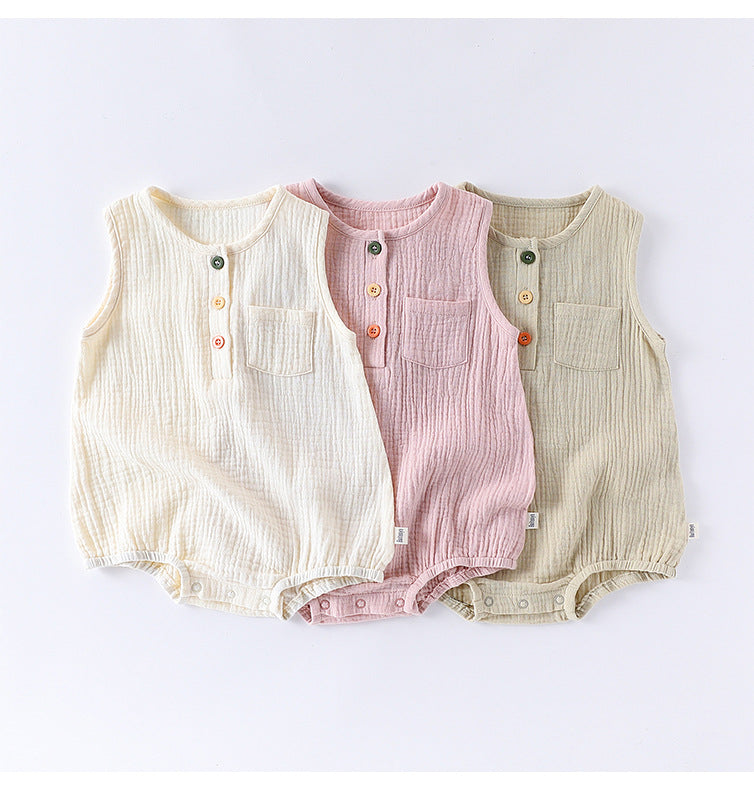 Baby Sleeveless Onesies Bodysuit