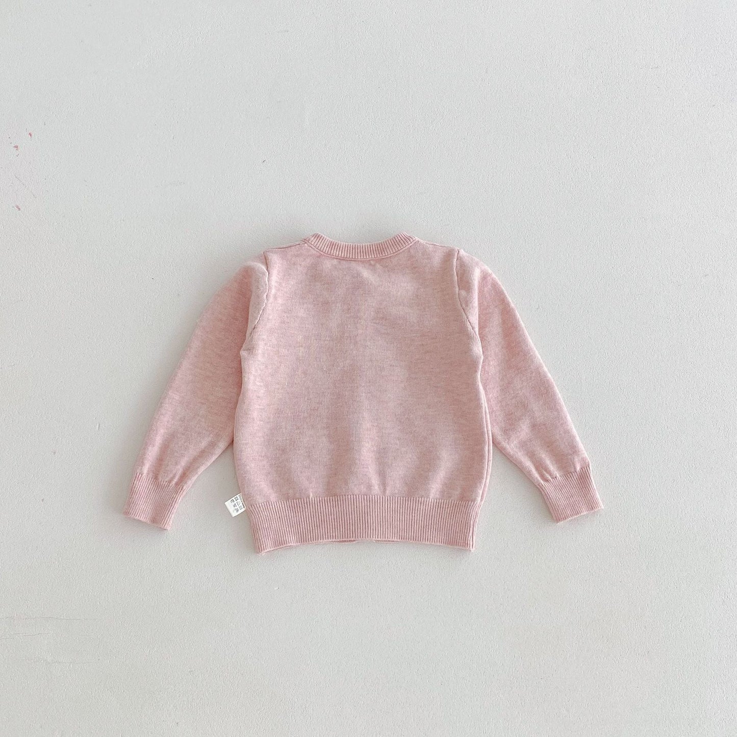 Butterfly-Bows Decorated Long Sleeve Sweater