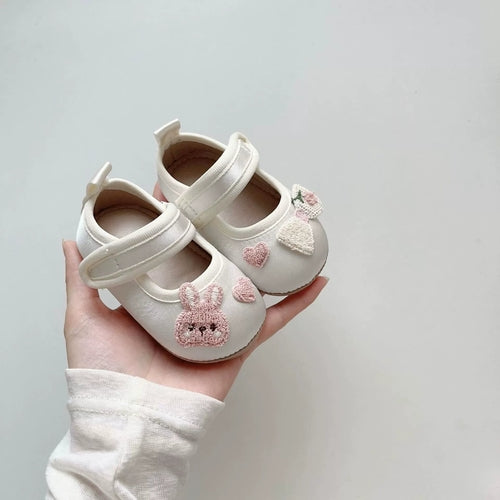 Rabbit and Heart Pattern Shoes