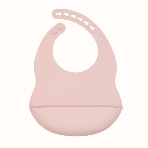 Solid Color Food Grade Silicone Bibs