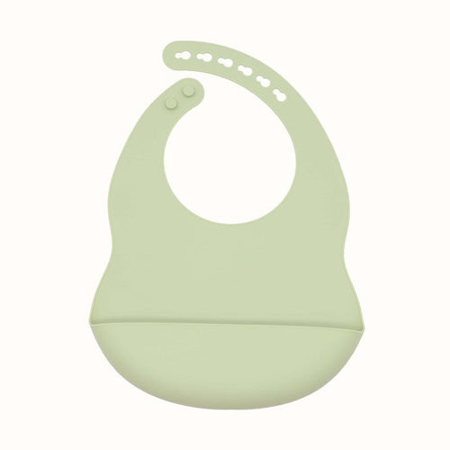 Solid Color Food Grade Silicone Bibs