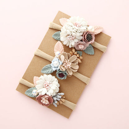 Floral Decoration Elastic Hair Tie