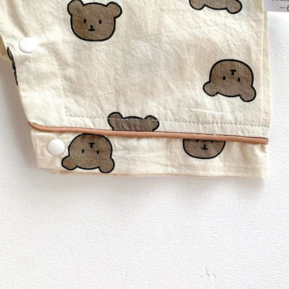 Animal Polka Dot Print Short Romper