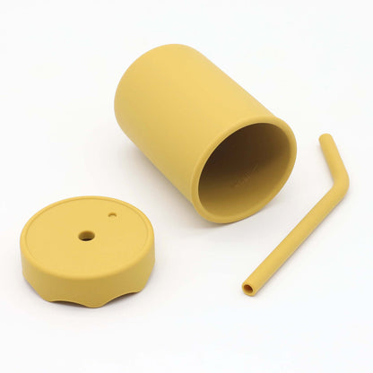 Silicone Straw Water Cup